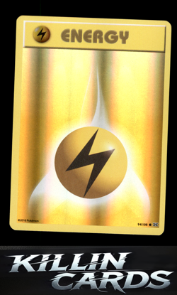 Reverse Holofoil Lightning Energy 94/108 Pokemon Common XY - Evolutions Card NM - Image 1