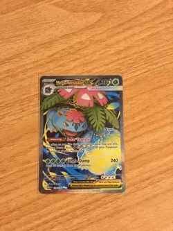 Pokemon Mega Venusaur EX Holo Card 155/132 Me01: Mega Evolution - Image 1