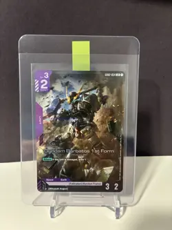 Gundam Barbatos 1st Form - GD02-054 LR Gundam Card Game - Near Mint/Mint - Image 1