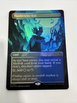 WANDERWINE HUB RAINBOW FOIL SECRET LAIR MTG 1324 - Image 2
