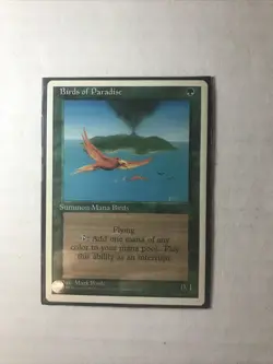 🔥MTG Birds of Paradise Fourth Edition Green Rare Magic The Gathering🔥📈 - Image 1