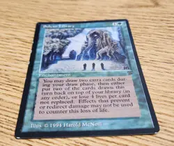 Magic The Gathering MTG Legends Sylvan Library MP - Image 2