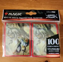New Magic: The Gathering - Ultra PRO Matte Deck Protector Sleeves (200) Dragon - Image 2