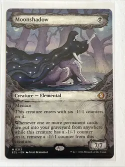 MTG Moonshadow (0313) - Showcase, NM-Mint, English Lorwyn Eclipsed - Image 1