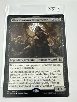 MTG: Gisa, Glorious Resurrector (Innistrad: Midnight Hunt)(Rare) - Image 2