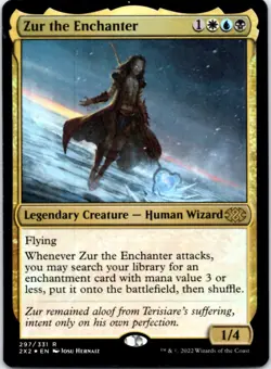 Zur the Enchanter (Foil) Double Masters 2022, 297 NM - Image 1