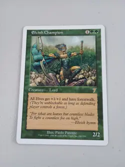 MTG - Elvish Champion - 7th Edition - NM - Magic The Gathering LP - Image 1