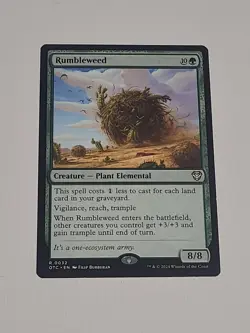 1x Rumbleweed LP Eng MTG - Commander Outlaws of Thunder Junction - Image 1