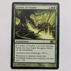 Leyline of Vitality, 2011 Core Set (M11) #183, NM MTG - Image 1