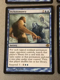 Dichotomancy X4 Planar Chaos Ex+ Condition See Pics Front Back - Image 3