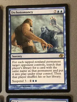 Dichotomancy X4 Planar Chaos Ex+ Condition See Pics Front Back - Image 5