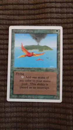 Magic: the Gathering / MtG Birds of Paradise x1 Revised - Image 1