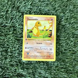 Pokemon TCG - Charmander (46/102) 1st Edition Base Set Shadowless Common - Image 1