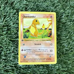 Pokemon TCG - Charmander (46/102) 1st Edition Base Set Shadowless Common - Image 2