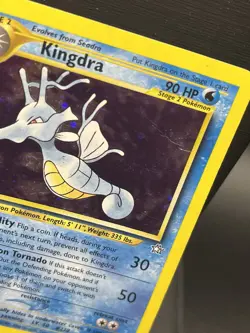 Pokemon Card - Kingdra 8/111 Holo Rare Neo Genesis - Image 2