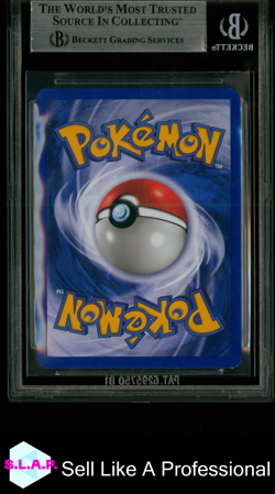 DITTO POKEMON 3/62 1999 FOSSIL HOLO GERMAN BGS 7 - Image 2