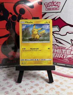 Pikachu SM183 Black Star Promo Holo Pokemon TCG Sun & Moon - Image 1