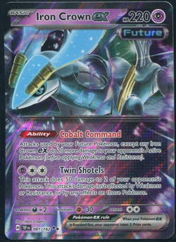 Iron Crown EX - 081/162 - Pokemon TCG: Temporal Forces - NM - Image 1