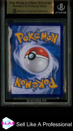 LEAFEON POKEMON TCG 715 2025 GEM PACK VOLUME 3 HOLO S. CHINESE BGS 9.5 - Image 2