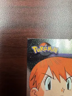 TEXTURED HOLO TV3 Misty 1999 Topps Pokemon TV Animation Holo Foil Black LP - Image 3