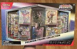 Pokemon TCG: Prismatic Evolutions Premium Figure Collection Factory Sealed Box - Image 1