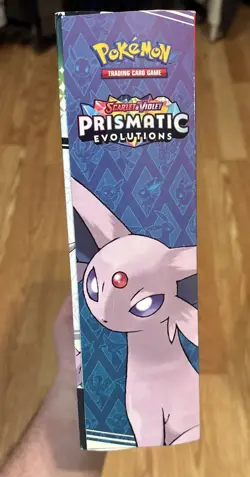 Pokemon TCG: Prismatic Evolutions Premium Figure Collection Factory Sealed Box - Image 3