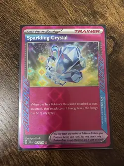 Pokemon Sparkling Crystal 142/142 Stellar Crown ACE SPEC Ultra Rare Holo NM - Image 1