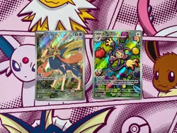 Pokemon TCG - Zacian 100/094 & Ambipom 107/094 - Me02 Phantasmal Flames - NM - Image 1