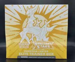 Brilliant Stars Pokemon Center ETB Pokemon TCG Sword & Shield Elite Trainer Box - Image 1