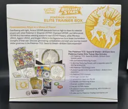 Brilliant Stars Pokemon Center ETB Pokemon TCG Sword & Shield Elite Trainer Box - Image 2