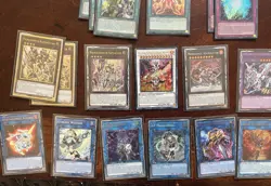 YuGiOh Konami Mathmech Deck Core Sleeved with Deckbox - Image 3
