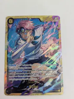 One Piece TCG - Koby (119) - A Fist of Divine Speed (OP11-119) Free Shipping NM - Image 1