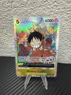 One Piece Monkey.D.Luffy OP07-109 Super Rare 500 Years In The Future English NM - Image 1