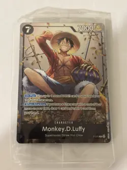One Piece Monkey D. Luffy P-075 English Promo Tin Set Vol 2 Exclusive Sealed - Image 1