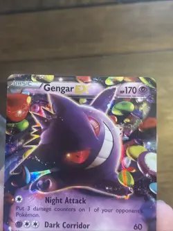 Pokemon TCG Gengar EX 34/119 Phantom Forces Ultra Rare Card Mid Era Banger MINTY - Image 2
