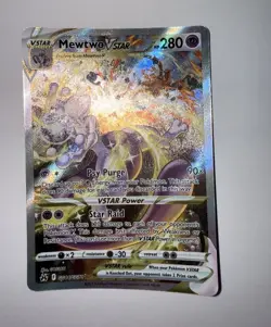 Mewtwo VSTAR Crown Zenith: Galarian Gallery Ultra Rare Card #GG44/GG70 Near Mint - Image 4