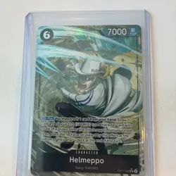 Helmeppo Alt Art OP11-092 A Fist of Divine Speed One Piece Card English - Image 2