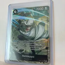 Helmeppo Alt Art OP11-092 A Fist of Divine Speed One Piece Card English - Image 3
