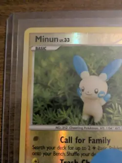 Pokemon TCG Minun Supreme Victors Reverse Holo Card 71/147 - Image 3