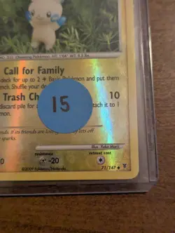 Pokemon TCG Minun Supreme Victors Reverse Holo Card 71/147 - Image 5