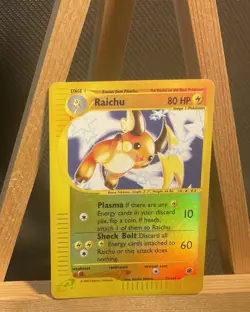 Raichu - 25/165 - Pokemon Expedition Reverse Holo Rare Card LP+ - Image 1