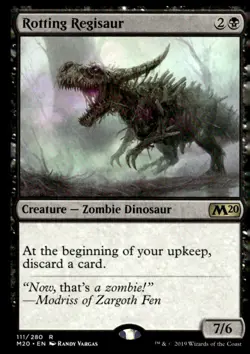 Core Set 2020 #111 Rotting Regisaur - Image 1