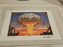 Magic The Gathering Winter Orb, Juzam Djinn, Chaos Orb Signed Prints READ 🚨 - Image 2