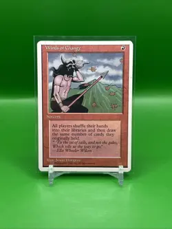 MTG - Winds of Change - Sorcery - 4th Edition - Rare - NM - Image 1