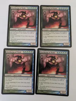 4 Overbeing of Myth Eventide MTG NM Free shipping with tracking - Image 1