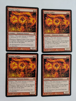 4 Stigma Lasher Eventide MTG NM Free Shipping with tracking - Image 1