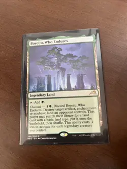 Boseiju, Who Endures - 266/302 (Kamigawa: Neon Dynasty) - Near Mint NM - Rare - Image 1