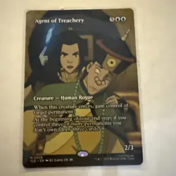 NM Borderless Agent of Treachery, MTG, Avatar: The Last Airbender, Magic, 9 - Image 1