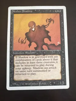 MTG - Nether Shadow - LP - REVISED - $1 Shipping - Image 2