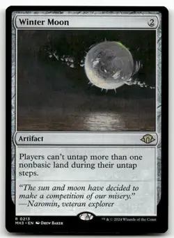 Winter Moon #213 MTG Modern Horizons 3 NM X1 - Image 1